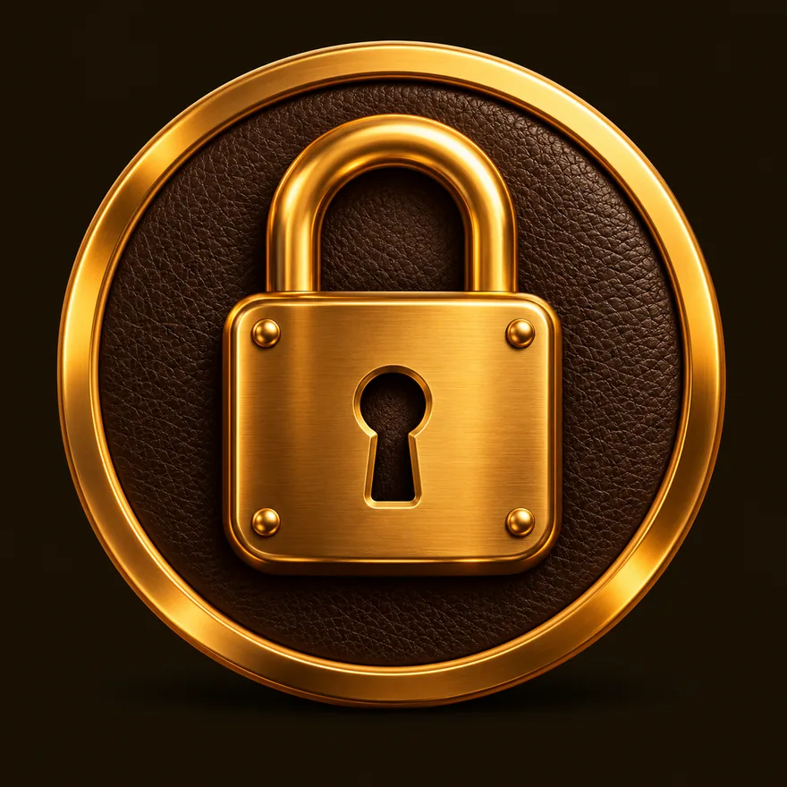 Padlock emblem — Casiny