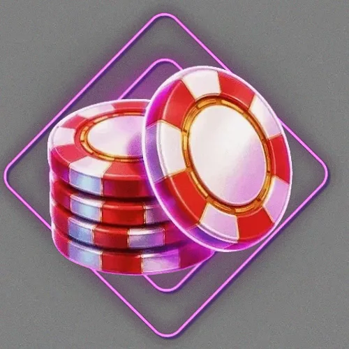 Poker table with cards