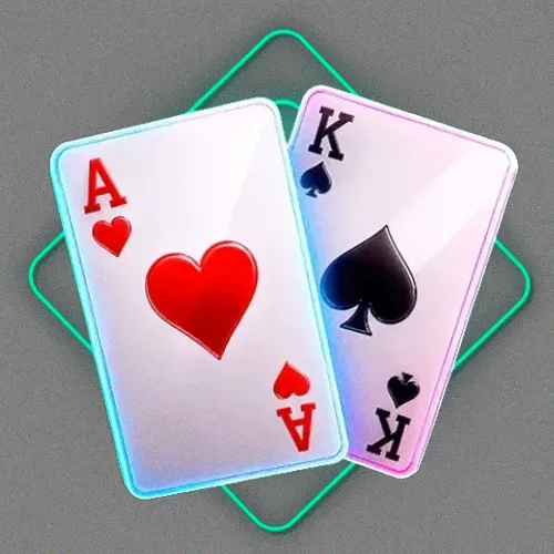 Ace and king playing cards