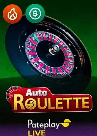 Auto Roulette live game cover