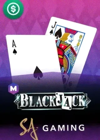 M Blackjack live game cover
