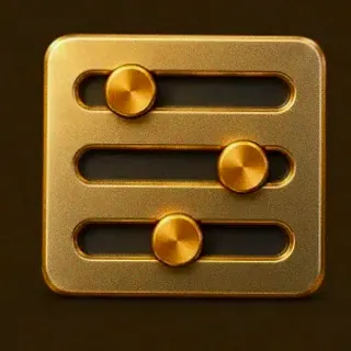 Three-knob control panel — Casiny