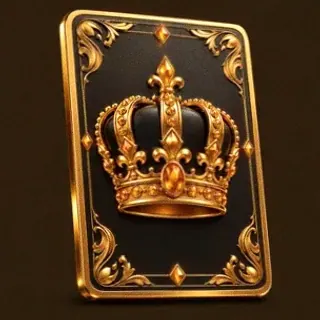 Royal crown card — Casiny