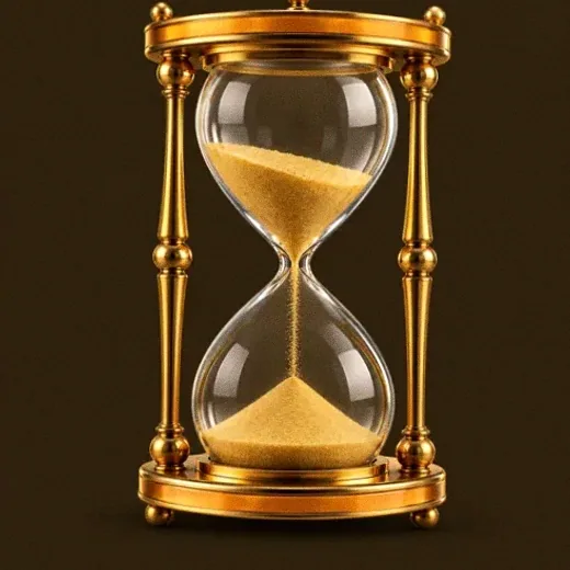 Ornate hourglass — Casiny