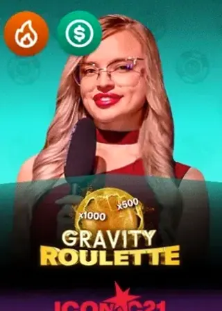 Gravity Roulette live game cover