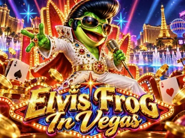 Elvis Frog in Vegas at Casiny